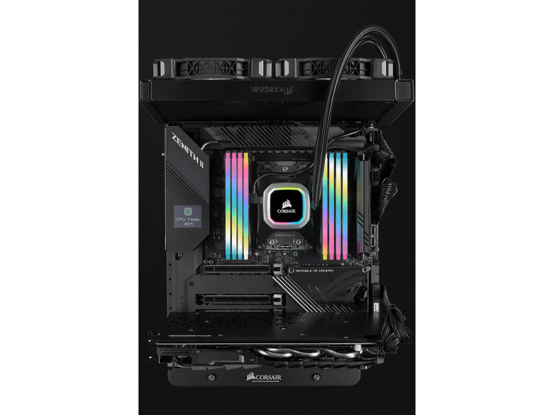 Corsair Vengeance RGB PRO SL DDR4-3200 - 32GB - CL16 - Dual Channel (2 pcs) - Intel XMP - Schwarz mit RGB