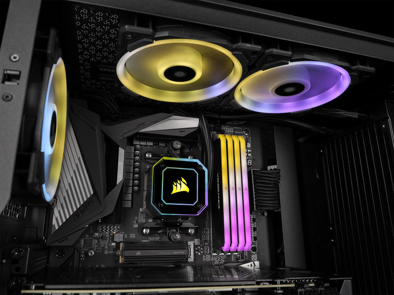 Corsair Vengeance RGB RS DDR4-3200 - 16GB - CL16 - Dual Channel (2 pcs) - AMD Optimized - Schwarz mit RGB