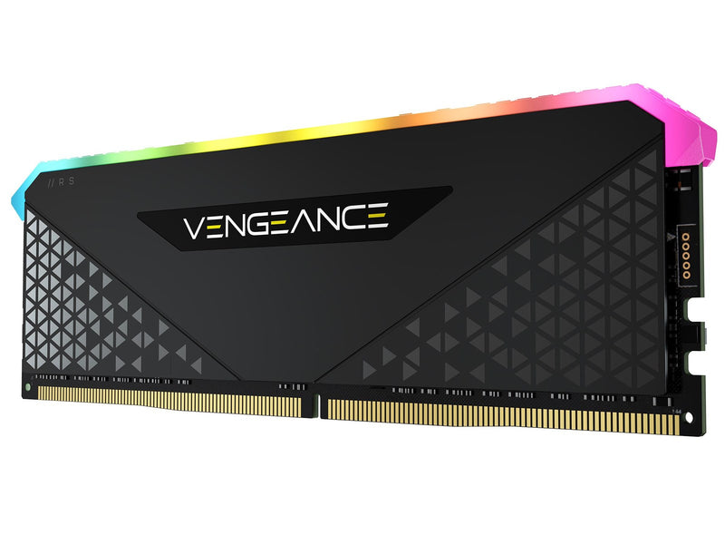 Corsair Vengeance RGB RS DDR4-3200 - 16GB - CL16 - Dual Channel (2 pcs) - AMD Optimized - Schwarz mit RGB