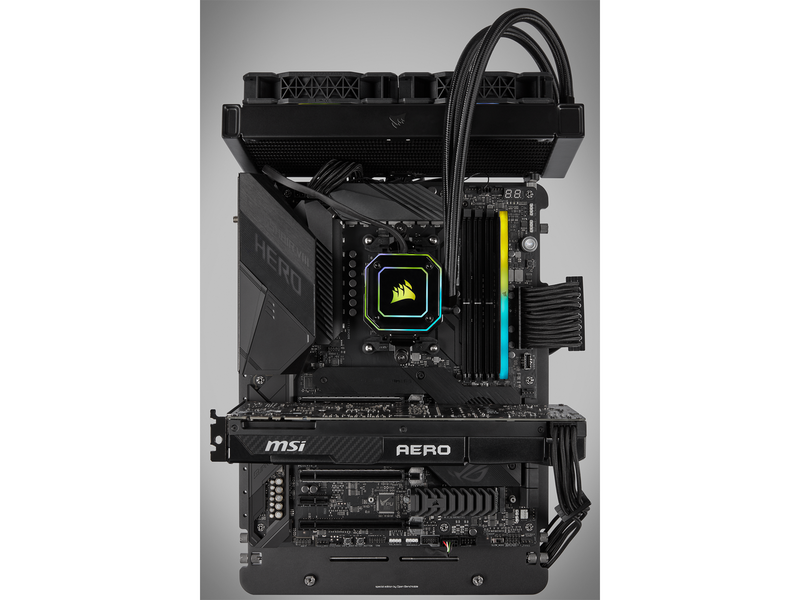 Corsair Vengeance RGB RS DDR4-3200 - 16GB - CL16 - Single Channel (1 pcs) - AMD Optimized - Schwarz mit RGB