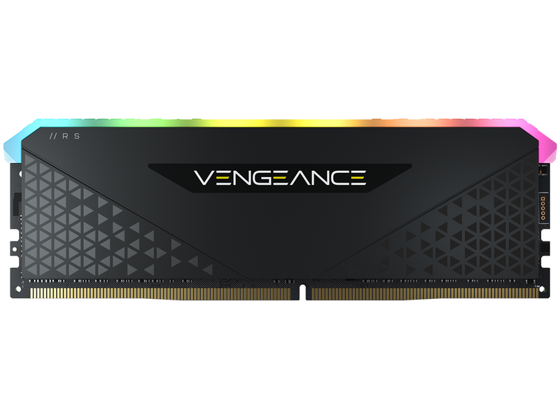 Corsair Vengeance RGB RS DDR4-3200 - 16GB - CL16 - Single Channel (1 pcs) - AMD Optimized - Schwarz mit RGB