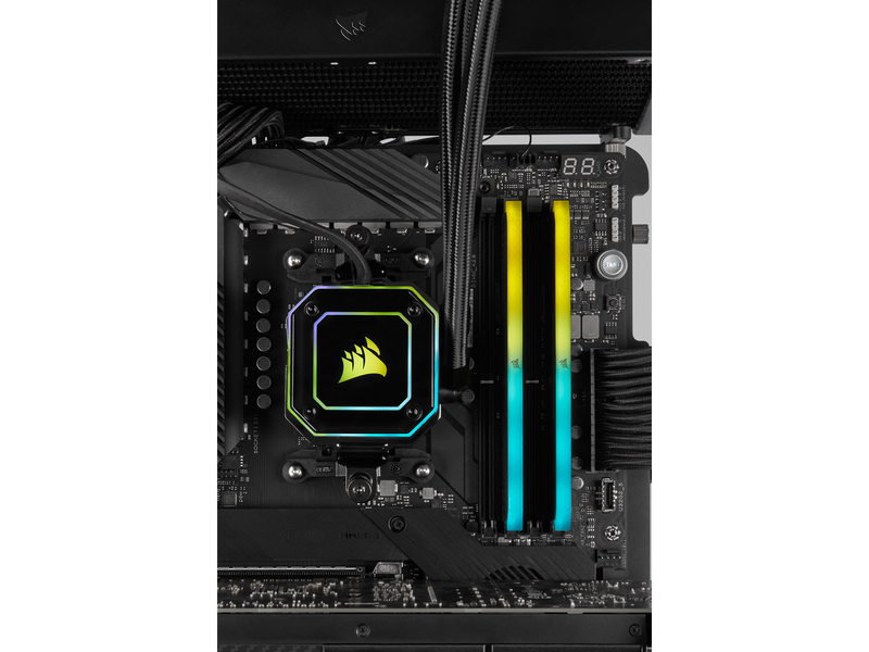 Corsair Vengeance RGB RS DDR4-3200 - 32GB - CL16 - Dual Channel (2 pcs) - AMD Optimized - Schwarz mit RGB