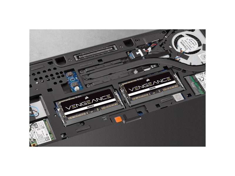 Corsair Vengeance SODIMM DDR5-5200 - 16GB - CL44 - Single Channel (1 pcs) - Intel XMP - Schwarz