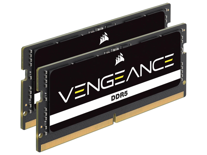 Corsair Vengeance SODIMM DDR5-5600 - 32GB - CL48 - Dual Channel (2 pcs) - Intel XMP - Schwarz