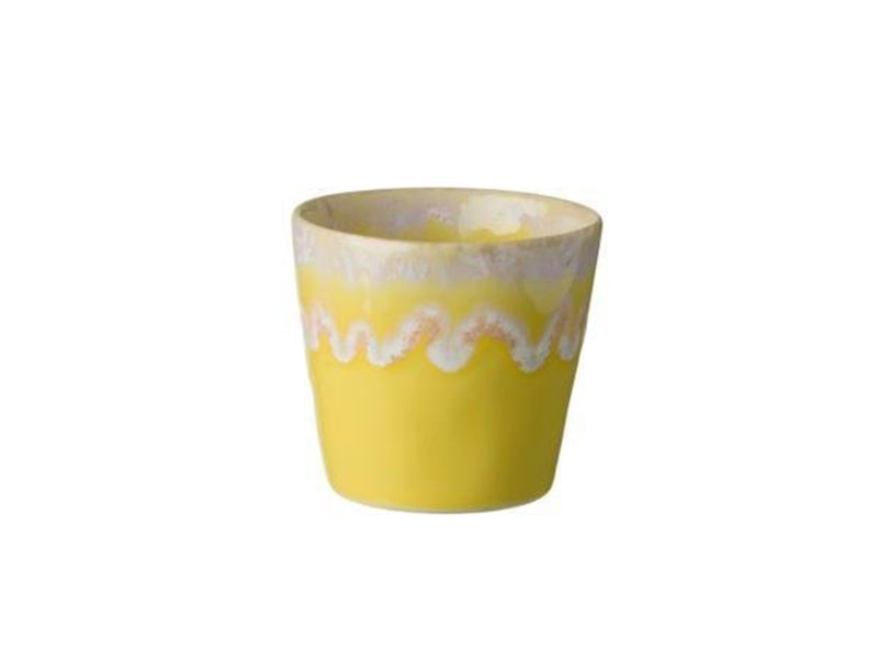 Costa Nova Cup Gres 21 cl 8 x 7.5 cm Yellow Ceramic