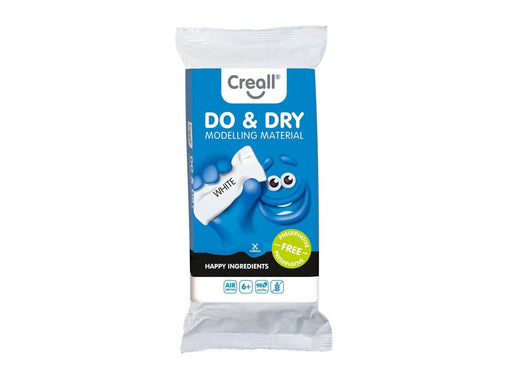 Creall Do&Dry Modeling Clay Preservation Free White 500gr.