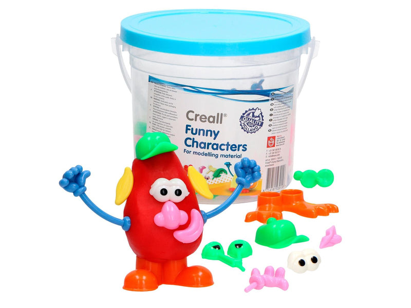 Creall Funny Characters Clay Accessories 130dlg