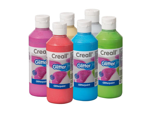 Creall Glitter paint 6x250ml