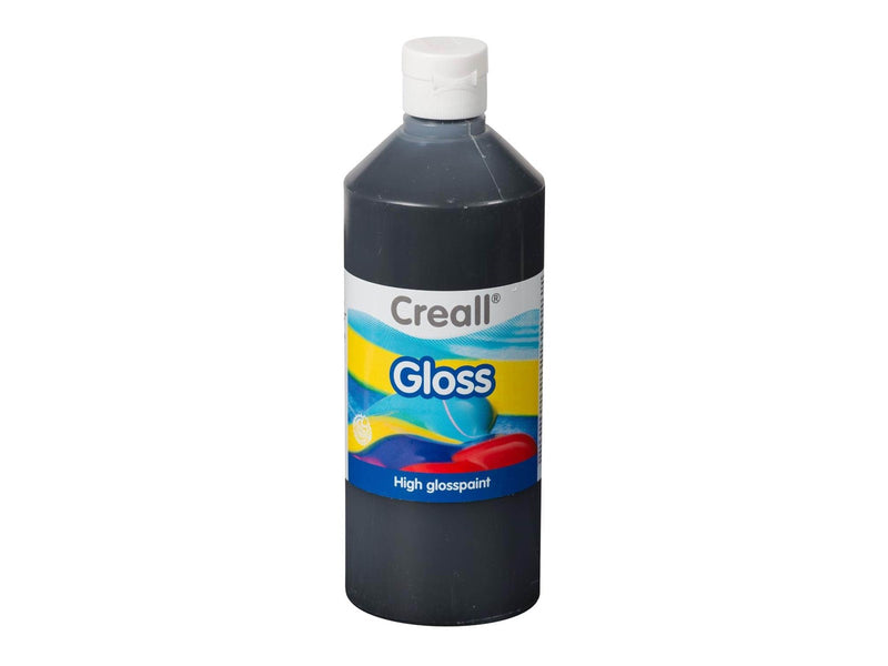 Creall Gloss Gloss Paint Black 500ml