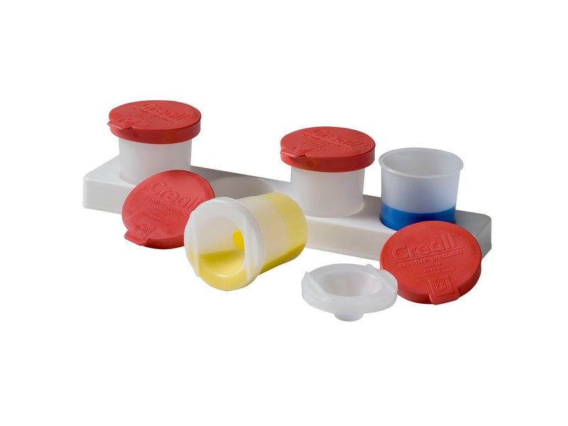 Creall Holder with Anti-Spill Jars 320ml 4pcs.