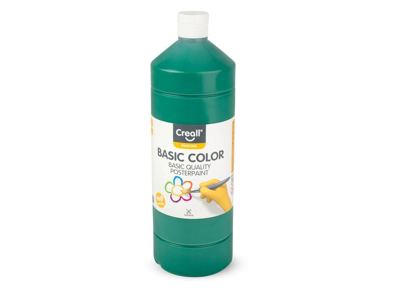 Creall School paint Dark green 1 liter