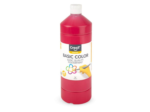Creall School paint Dark red 1 liter