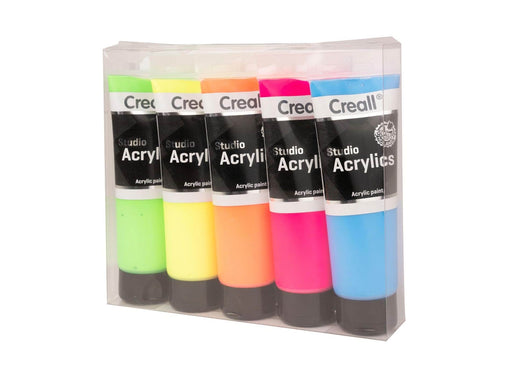 Creall Studio Acrylic paint Fluor 5x120ml