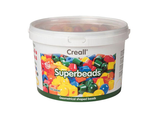 Creall Super Beads 7 Shapes 5 Colors - 245 pcs.