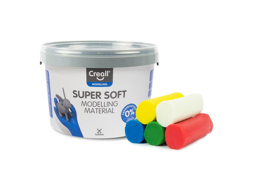 Creall Supersoft Clay 5 colours 1750gr.