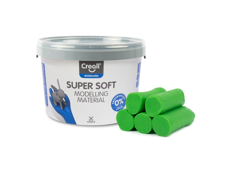 Creall Supersoft clay Green 1750gr.