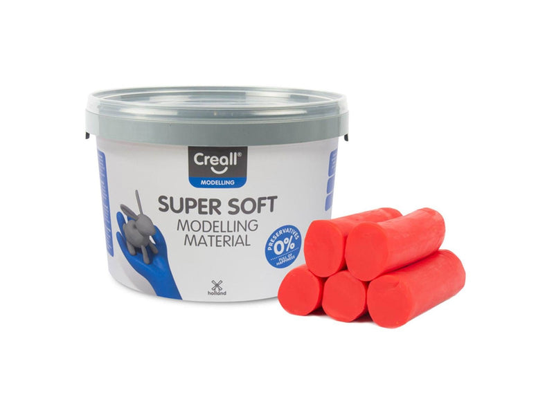 Creall Supersoft clay Red 1750gr.