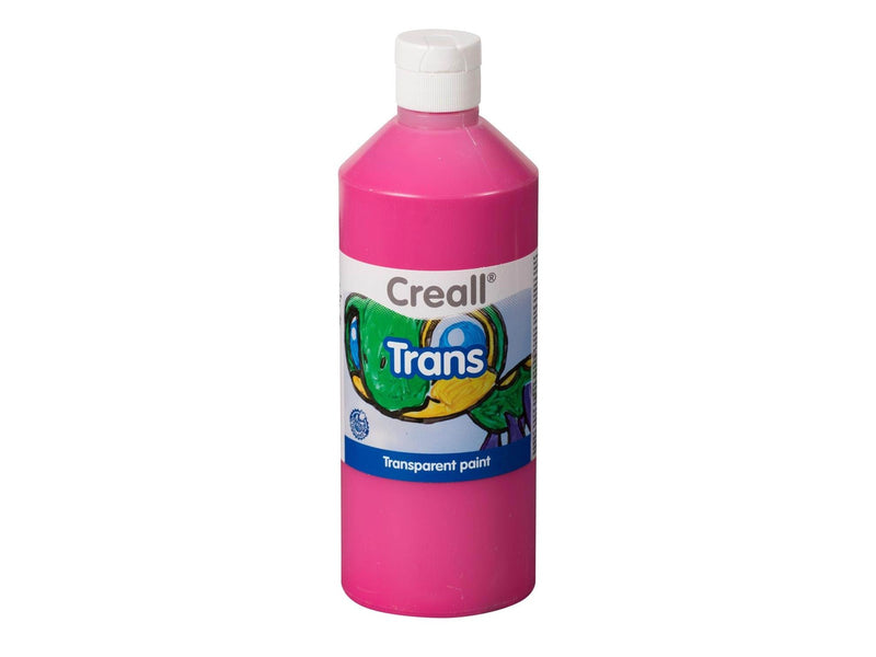 Creall Transparent Paint Pink 500ml