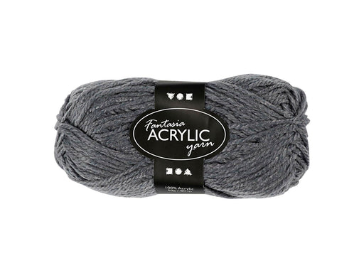 Creativ Company Acrylic yarn Grey 50gr 80m