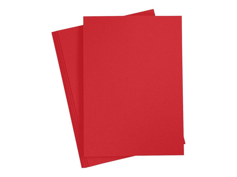 Creativ Company Cardboard - A4 - 20 sheets - Christmas Red