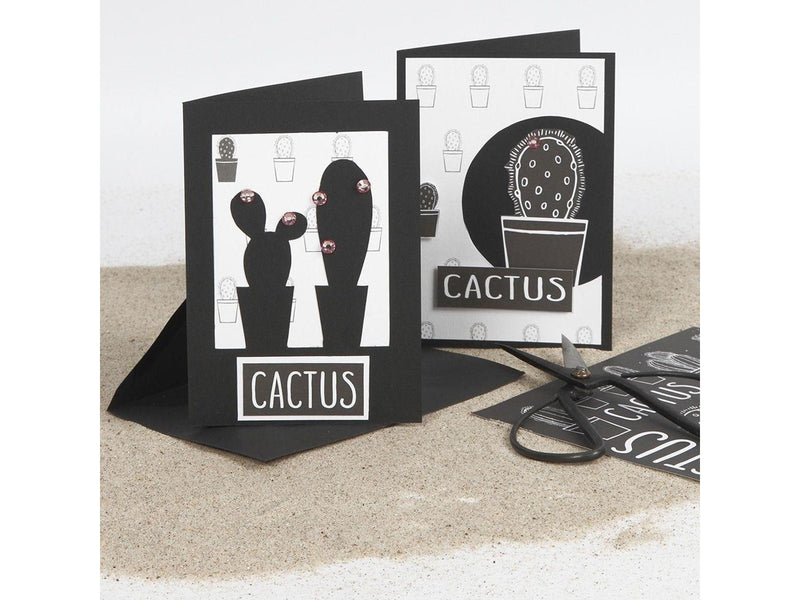 Creativ Company - Cards and Envelopes Beige 50 Sets
