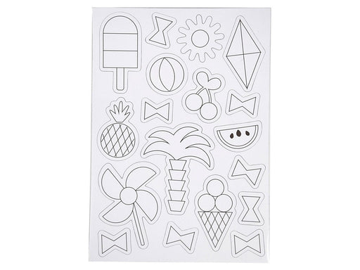 Creativ Company Color your own Magnets - Summer