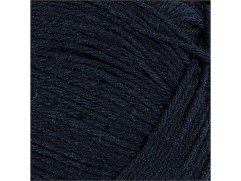 Creativ Company Cotton yarn Dark blue 50gr 170m