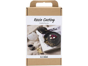 Creativ Company Craft Kit Resin Casting Mussel - Black/Gold