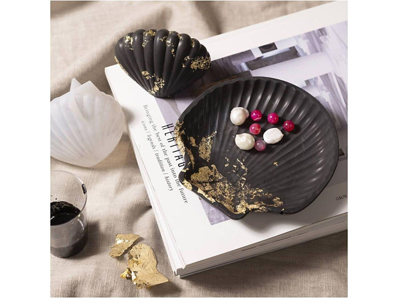 Creativ Company Craft Kit Resin Casting Mussel - Black/Gold