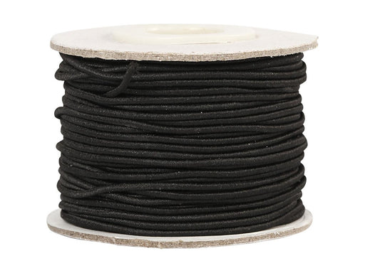 Creativ Company Elastic Thickness 1mm Black 25m