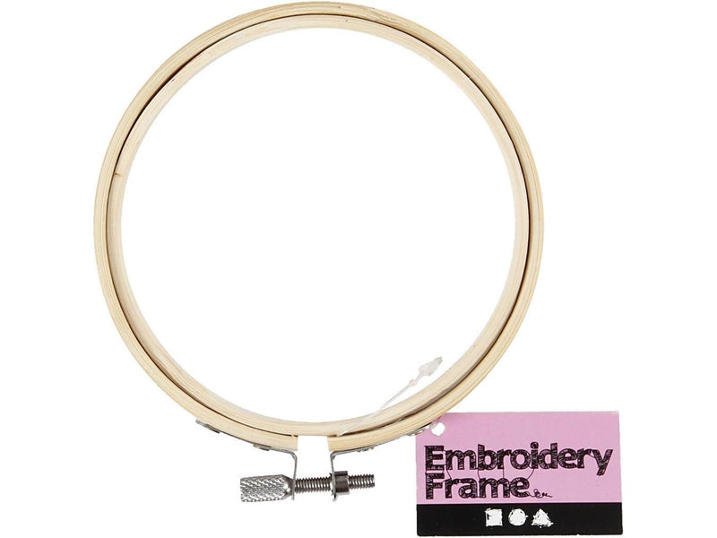 Creativ Company Embroidery frame Wood Ø 10cm