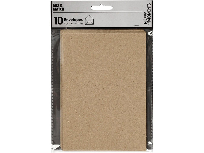 Creativ Company - Envelope Beige 11.5x15cm 10 pcs.