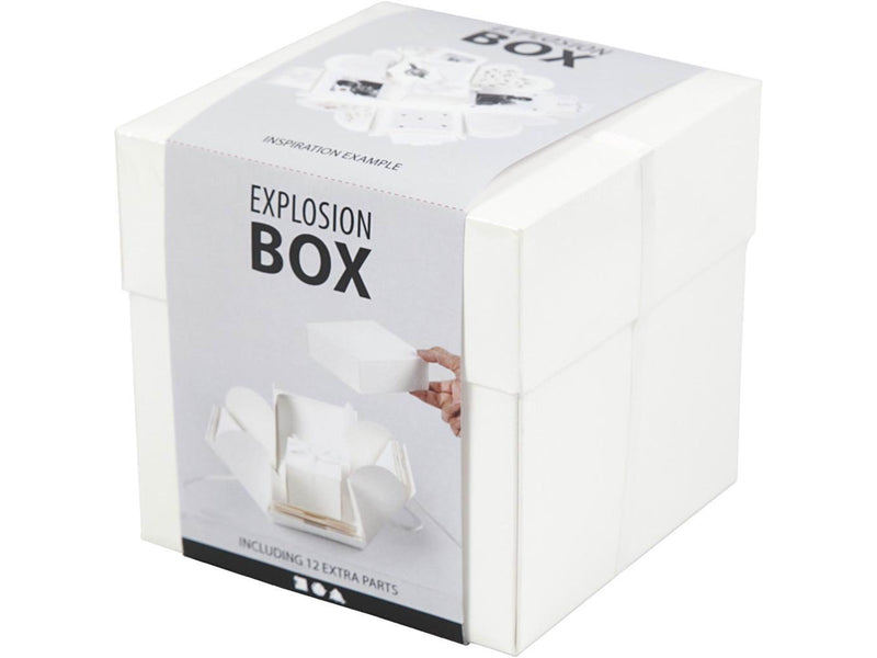 Creativ Company Explosion box - White