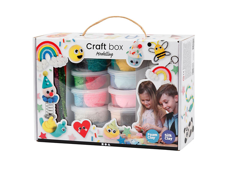 Creativ Company Foam Clay & Silk Clay - Gift Box