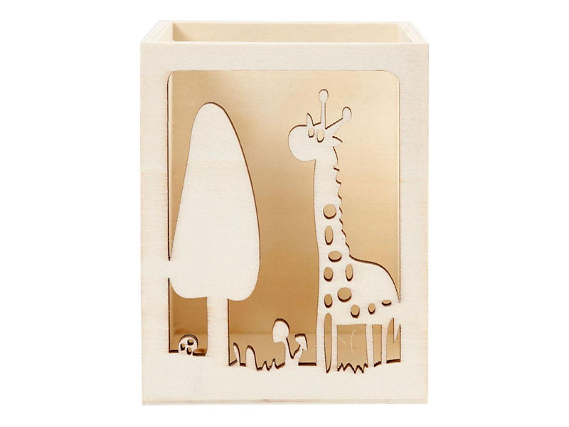 Creativ Company - Giraffe wooden pencil box