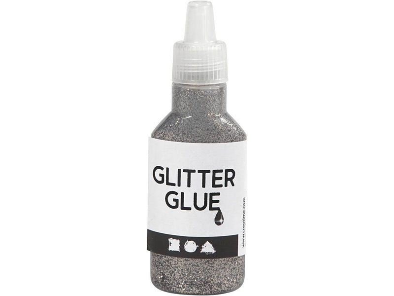 Creativ Company Glitter glue Silver 25ml