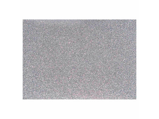 Creativ Company Iron-on Foil Glitter Silver A5