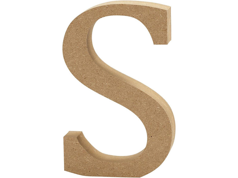 Creativ Company Letter S MDF 8cm 1pc.