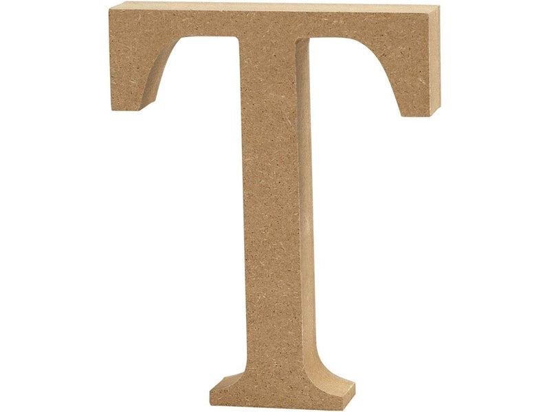 Creativ Company Letter T MDF 13cm 1pc.