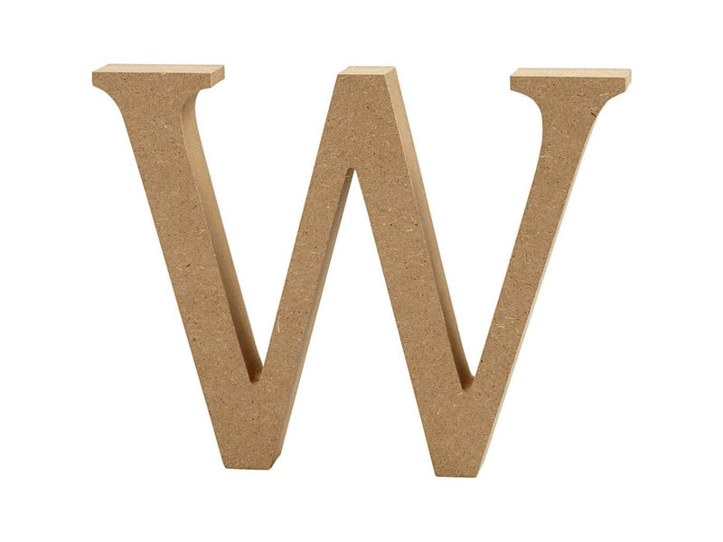 Creativ Company Letter W MDF 13cm 1pc.