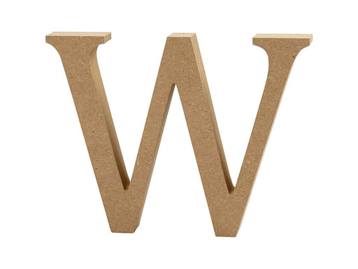 Creativ Company Letter W MDF 8cm 1pc.