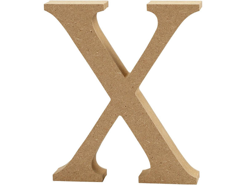 Creativ Company Letter X MDF 13cm 1pc.