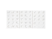 Creativ Company - Letters and Numbers Template