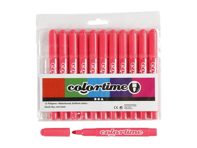 Creativ Company Light pink Jumbo markers 12pcs.