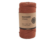 Creativ Company - Macrame Cord - Burnt Orange 198m