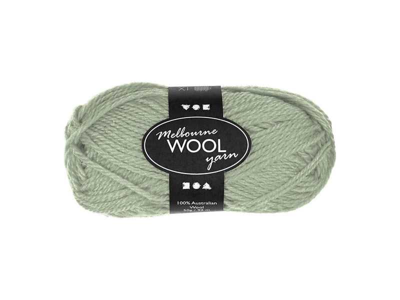 Creativ Company - Melbourne Yarn Light Green 92m