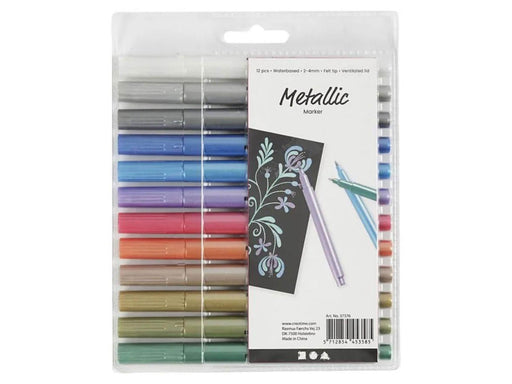 Creativ Company Metallic Markers 12pcs.