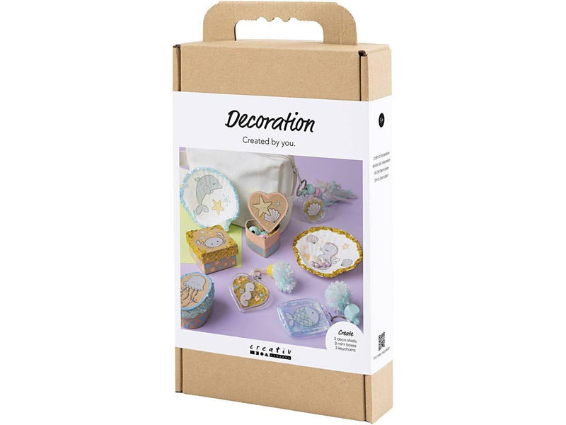 Creativ Company - Mini Hobby Set - Shells and Keychains