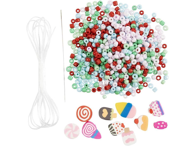 Creativ Company - Mini Hobbyset Jewelry Elastic Bracelet and Ring