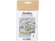 Creativ Company - Mini Hobbyset Jewelry Shrink Film Bracelets Yellow